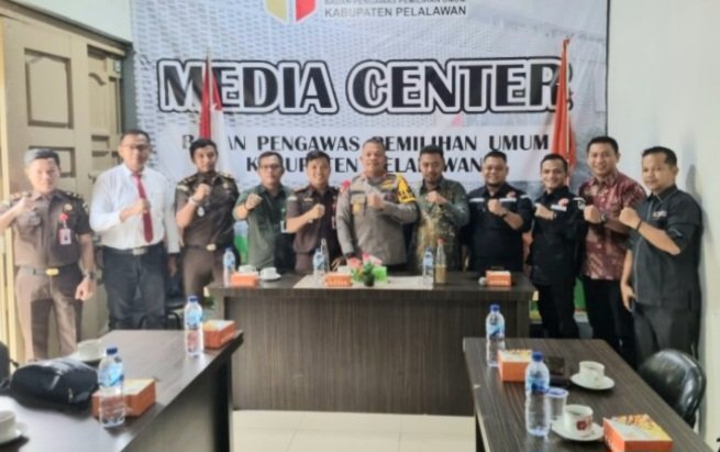 Kapolres Pelalawan Gelar Silaturahmi dan Cooling System Pemilu