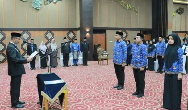 Pj Walikota Lantik Ratusan Pejabat Fungsional