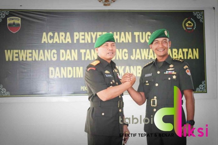 Kolenel Inf Nur Rohman Serahkan Tugas dan Jabatan Dandim 0301 Pekanbaru