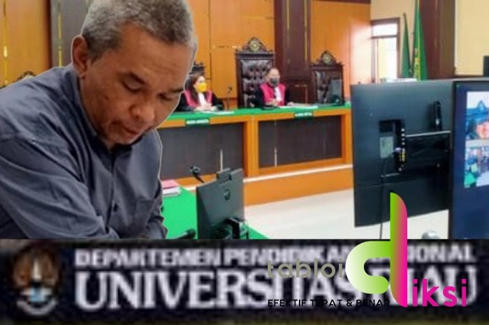 Membungkam, Rektor Unri Pilih Diam Soal Status PNS Dosen Terpidana Penyerangan