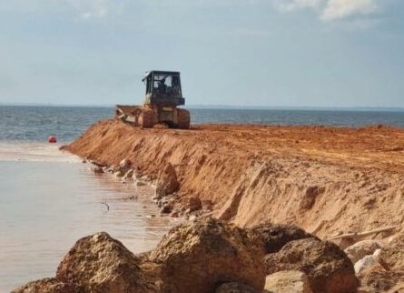 Reklamasi Pantai Koneng Dumai Dihentikan 