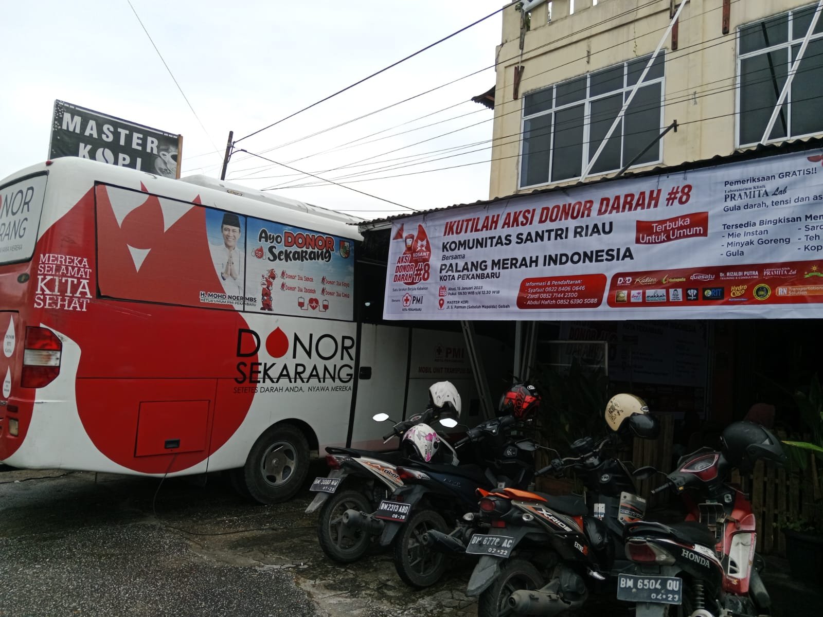 DPC GRANAT Pekanbaru Apresiasi Aksi Donor Darah Ditaja KOSANT