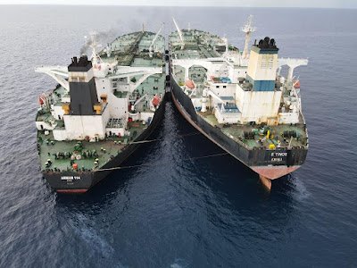 Bakamla RI dan APMM Tangkap Kapal Super Tanker Berbendera Iran