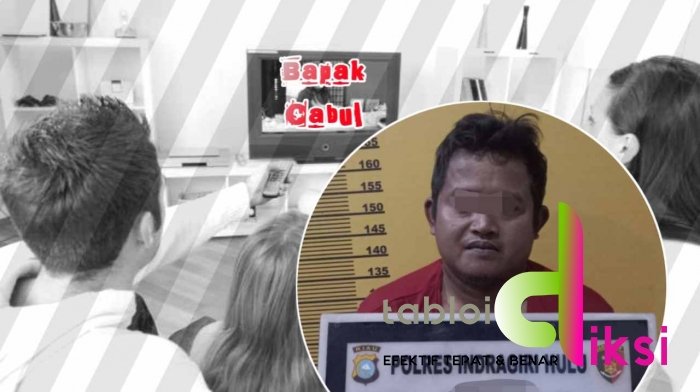 Nonton TV Terkait Pencabulan, Borok Bapak Tiri Diutarakan Anaknya