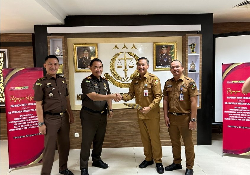 Bapenda Pekanbaru Apresiasi Bantuan Hukum Kejaksaan dalam Memulihkan Keuangan Kota