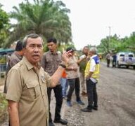 Perbaikan Jalan Rusak di INHU Telan Dana Rp87 M Lebih