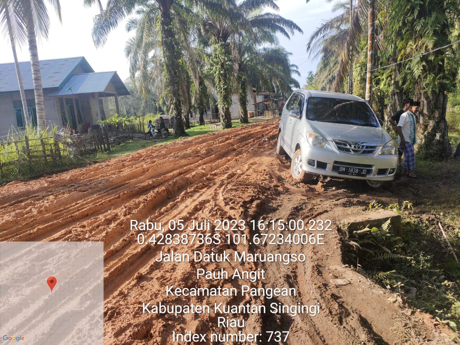 FMKP Sindir Jalan ditimbun Tanah Liat, Suhardiman Amby : "Besok saya suru Cek sama PU.