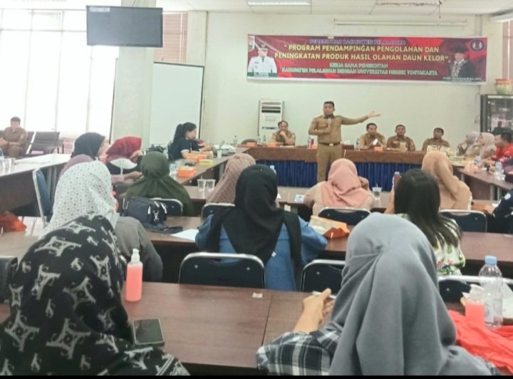 Bupati Pelalawan Publikasi Manfaat Daun Kelor OlahanÂ 