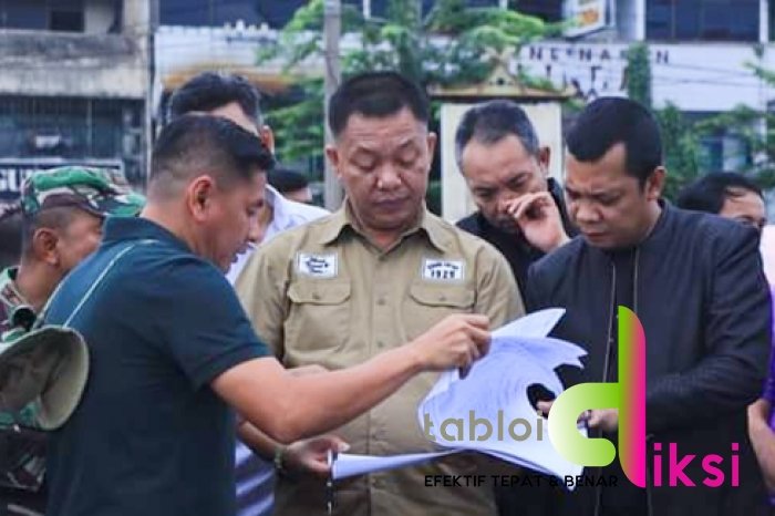 Pemko Pekanbaru Siapkan Kios Pedagang Pasar Cik Puan Secara Undi