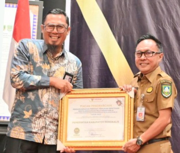 Bengkalis Duduki Rangking 1 di Provinsi Riau  