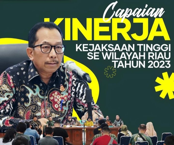 Akmal Abbas Release Capaian Kinerja Kejati Riau 2023