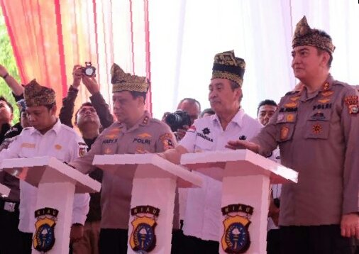 Polda Riau Sebar Ribuan Polisi RW di Seluruh Kabupaten Kota