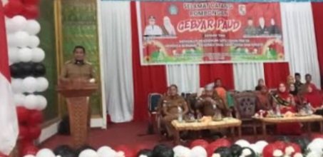 Bupati Pelalawan Resmikan Gebyar PAUD 2023Â 