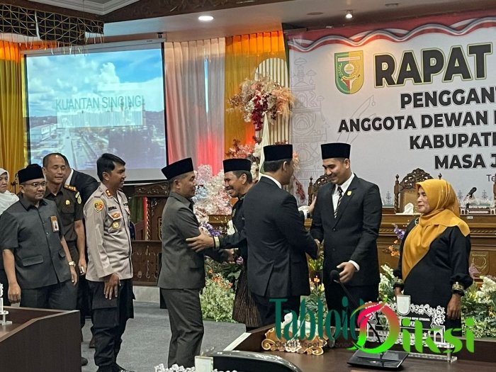 Gantikan Erdizal, Aldiko Putra Dilantik Jadi Anggota DPRD Kuansing