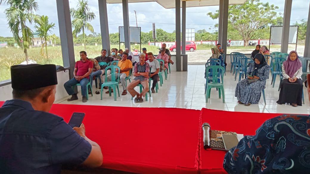 Bripka Noprizal Hadiri Rapat Pembentukan P3 Desa Sering