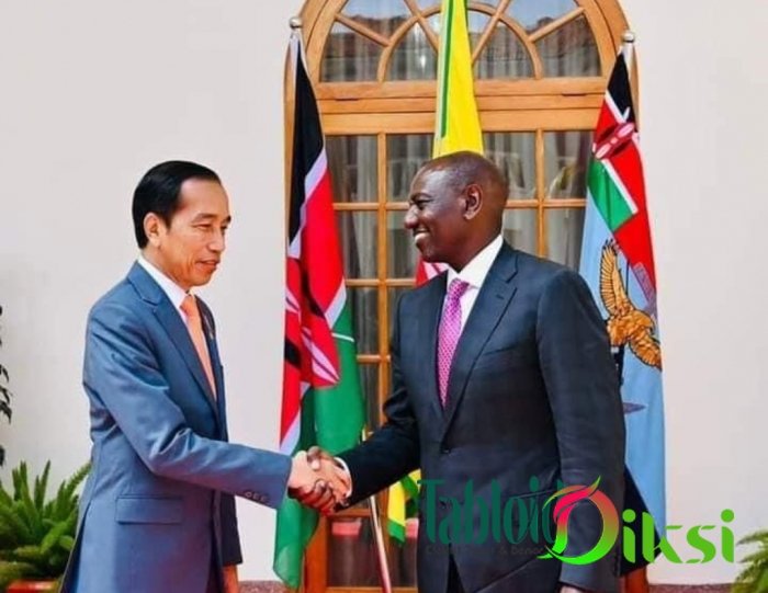 Jokowi Bertemu Presiden Kenya Sampaikan Komitmen Perkuat Kerja Sama Antarnegara