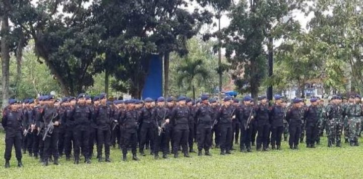 Muflihun Pimpin Apel Kesiapan Pengamanan Malam Tahun Baru