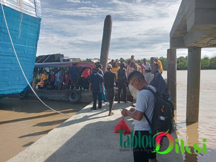 Kembali Beraktifitas, Puluhan Wisatawan Padati Pelabuhan Bagan Siapi-api