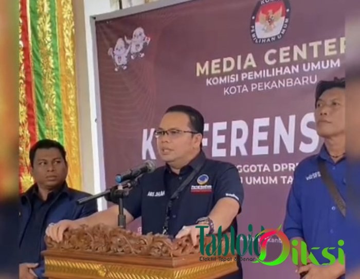 KPU Pekanbaru Terima Delegasi Partai NasDem dan 50 Bacaleg untuk Pemilu 2024