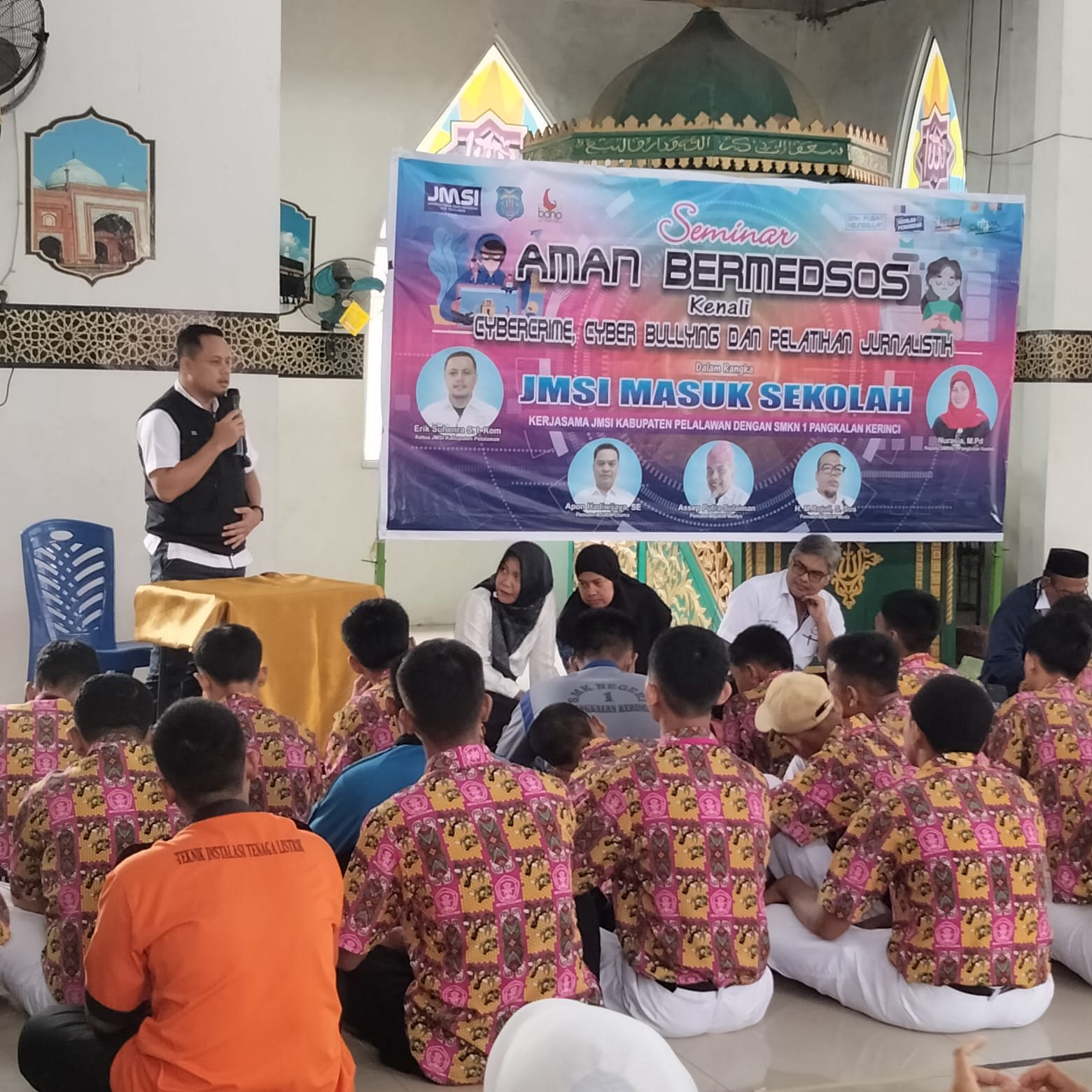 Senin Depan, JMSI Pelalawan Gelar Pelatihan Jurnalistik Dasar di SMKN 1 Pangkalan Kerinci