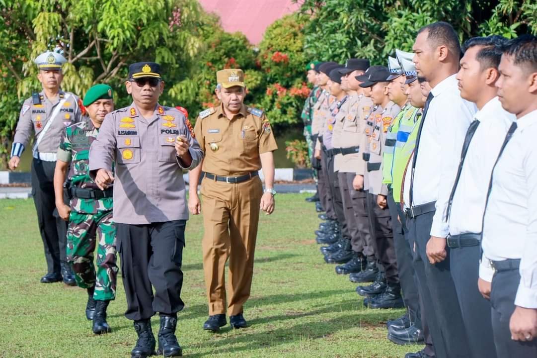 Kampar Bentuk 7 Pos Pengamanan dan 500 Personil di Operasi Ketupat Lancang Kuning 2023