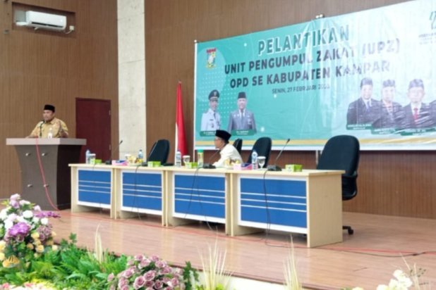 Pemkab Kampar Resmi Lantik UPZ Periode 2023-2026