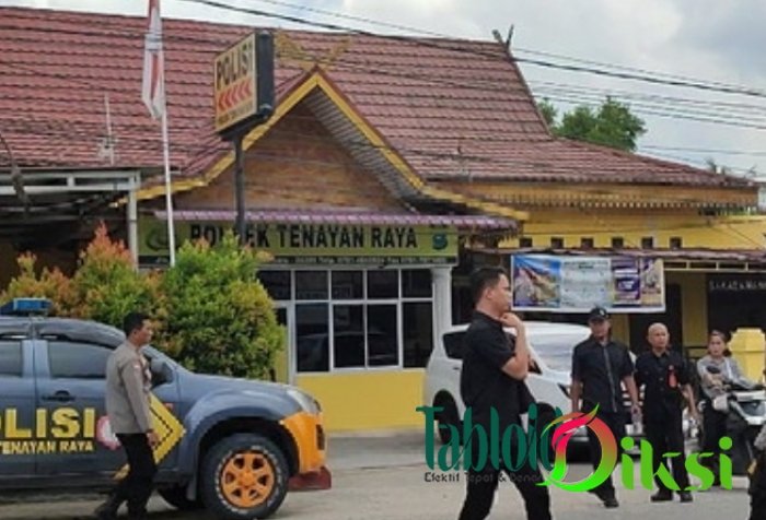 Lagi Musim di Pekanbaru, Kini 17 Tahanan di Polsek Tenayan Raya Juga Kabur