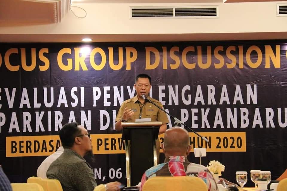 Indra Pomi Berharap Focus Group Discussion Dapat Meningkatkan Kemajuan Perparkiran