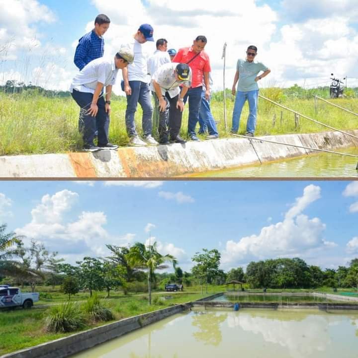 Pj Bupati Kampar Ajak Warga Tingkatkan Kepedulian dan Kegotong-Royongan Saat di Desa Deli Makmur