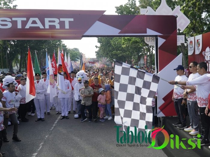 Semarak Hadiah Jalan Sehat Berlangsung MeriahÂ 