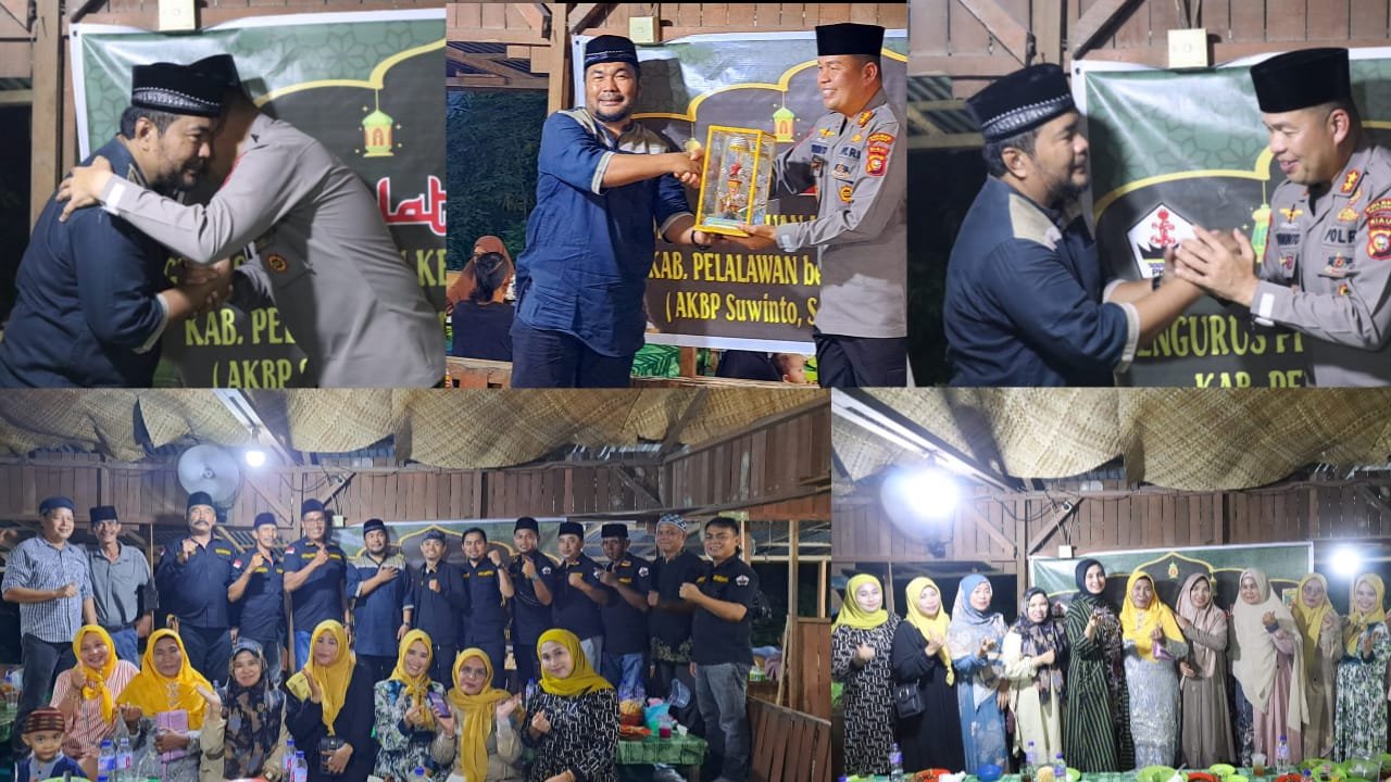 PKDP Pelalawan Jalin Silaturahmi Bersama Kapolres di Bulan Penuh Berkah