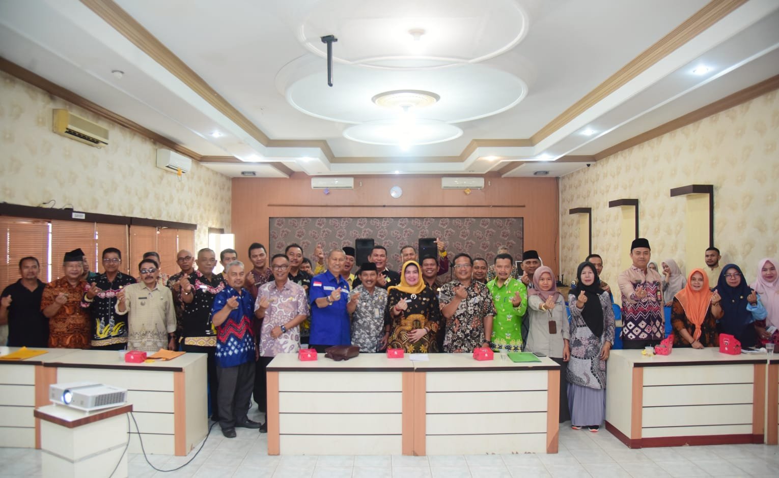 Upaya Kejar Target Penurunan Stunting Wabup Inhil Ajak OPD dan Segenap Pihak Terkait