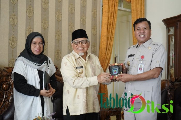 Wakil Walikota Sawahlunto Temui PLT Bupati Kuansing 