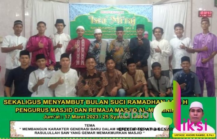 Remaja Masjid Al Muminin Gelar Kegiatan Keagamaan