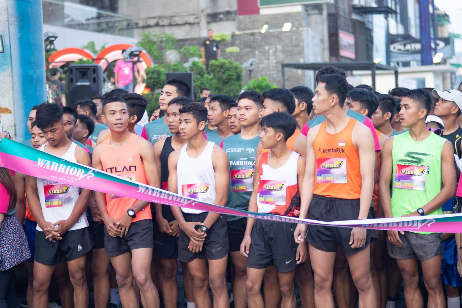 Perusahaan Ini Gelar Pekanbaru Xchange Warrior Run for Fun