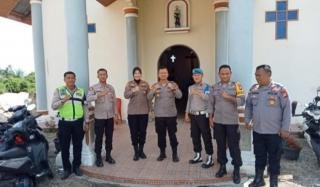 Polres Kampar Amankan Perayaan Kenaikan Isa Al-Masih di 72 Gereja"