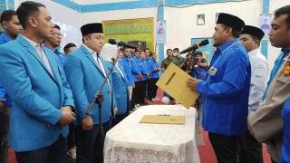 Imustiar S.IP Anggota DPRD Pelalawan Terpilih Ketua Pelalawan KNPI Masa Bhakti 2022-2025