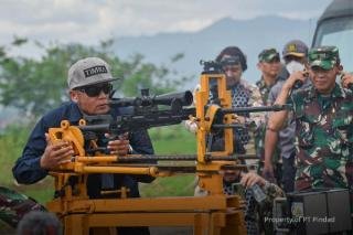 Pindad Uji Teknologi Peluru Senapan Terbaru