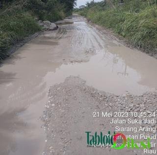 Kesengsaraan di Jalan Lintas Suka Jadi: Warga Pujud-Riau Menjeritkan Keluh Kesah