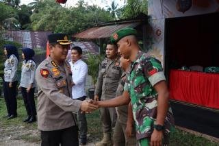 Polres Kuansing Terima Kunjungan Tim Was Ops Pamatwil Kuansing Polda Riau, Dalam Rangka Was Ops Ketupat Lancang Kuning 2023.