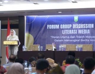 Diskominfo Riau Tangkal Hoaks Gelar Diskusi Literasi MediaÂ 