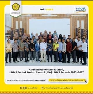 Adakan Pertemuan Alumni, UNIKS Bentuk Ikatan Alumni (IKA) UNIKS Periode 2023-2027