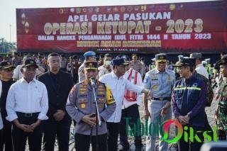 Operasi Ketupat 2023 Resmi Digelar, Kapolri: Berikan Pelayanan Terbaik ke PemudikÂ 