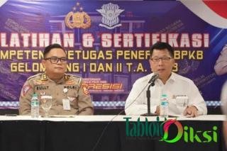 Sertifikasi Petugas Penerbit BPKB oleh Korlantas Polri