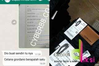 Dugaan Bukti Chat Istri Afrizal Sintong Minta Belikan Celana Giordano Untuk Bupati 