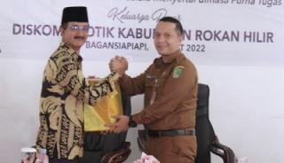  Pelepasan Jabatan, Hermanto Sebut Diskominfotiks Rohil Semakin Baik