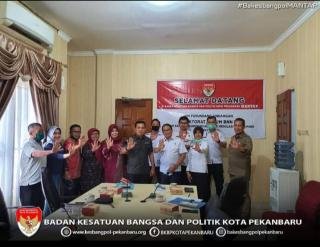 BNN RI Kunjungi Kantor Kesbangpol Kota Pekanbaru