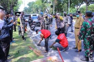 Petugas Menjaring 115 Warga Yang Melanggar Perwako Nomor 130 Tahun 2020