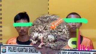 Ancaman 15 Tahun, Dua Pelaku Pembuang Anak di Kuansing Berhasil Diringkus