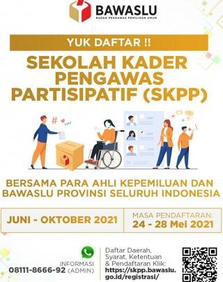 Bawaslu Buka Pendaftaran SKPP 2021